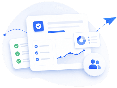 WMS Dashboard Interface Illustration